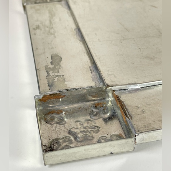 Mexican talavera tile tin frame - Picture 5 of 10